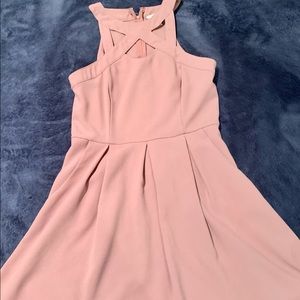 short pink dress (speechless)
